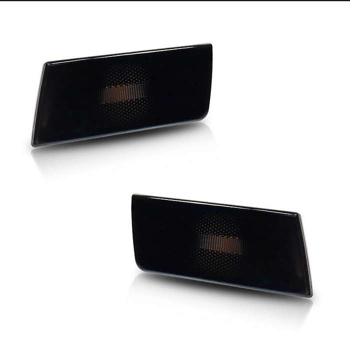 Smoked Black Lens Front Bumper Side Marker Light Shell for 300 2005-2010 Car Signal Light