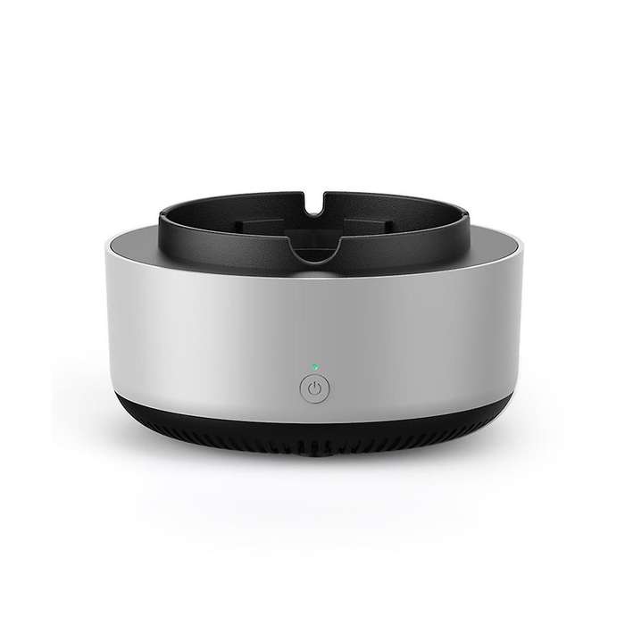 Smokeless Ashtray with Air Purifier, 2 In 1 Ashtray Cleaner, Smokeless Multifunctional Air Freshene