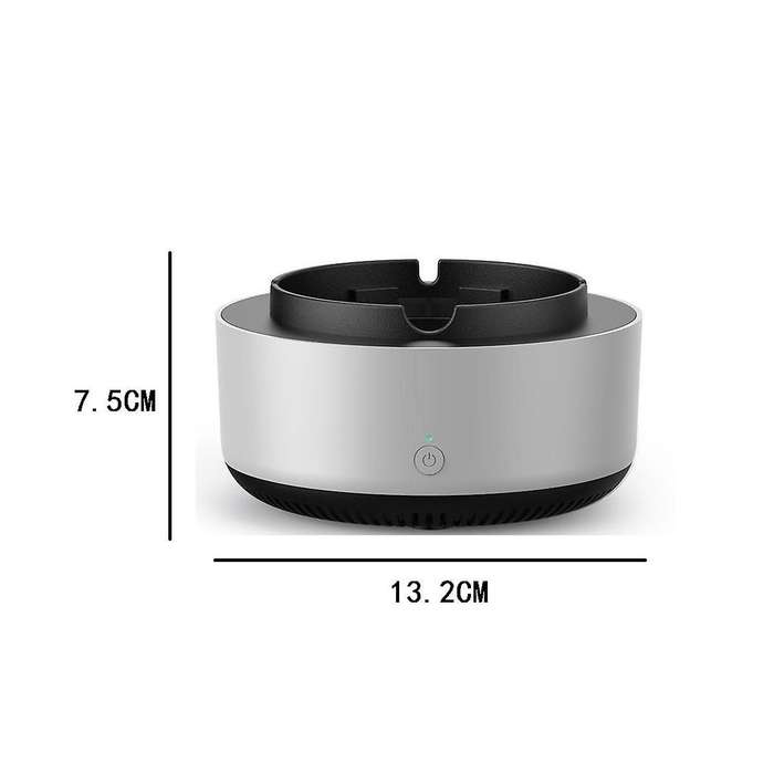 Smokeless Ashtray with Air Purifier, 2 In 1 Ashtray Cleaner, Smokeless Multifunctional Air Freshene