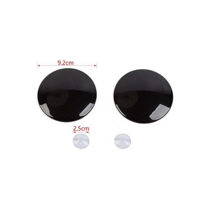 Smoky Black Car Front Fog Light Lamp Decoration Cover Trim for Charger 2011-2014 Exterior Accessorie