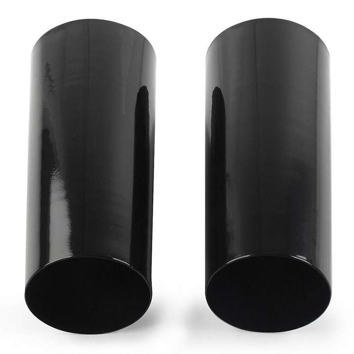 Smooth Fork Tube Slider Covers Fit for Glide Flhx, +2inch