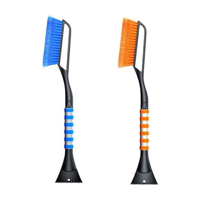 Snow Removal Brush Detachable De-icer for Car Windshield, Car Snow Plow and Brush for Car Truck Suv