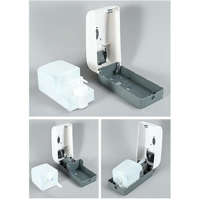 Soap Dispenser, Manual Press Soap Dispenser, Wall Mounted Soap Dispenser for Bathroom Kitchen