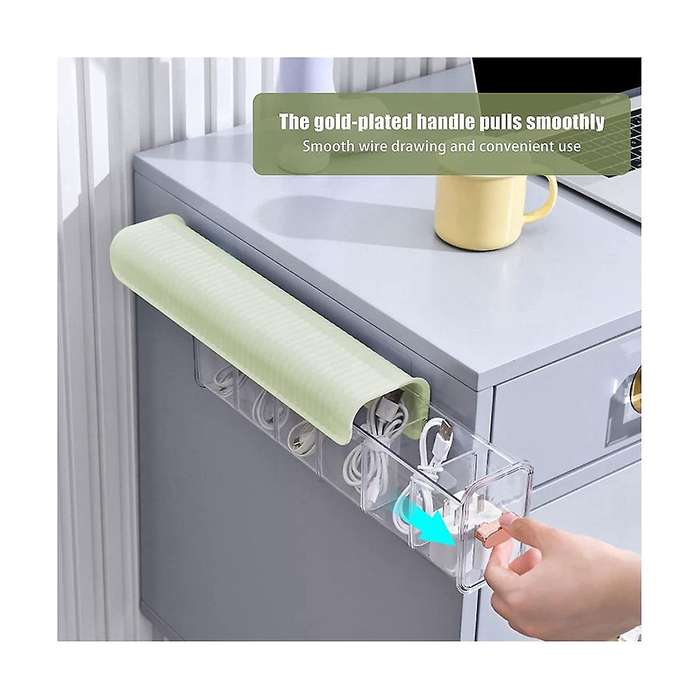 Socks Underwear Wall-mounted Drawer Organizer, Non-punched Multifunctional Transparent Storage Box