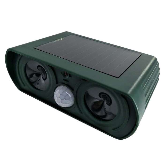 Solar Animal Driver Outdoor Driver Garden Orchard Bird Repeller Infrared Sensor Ultrasonic Drive Dev