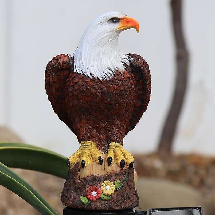 Solar Eagle LED Lawn Light Outdoor Garden Villa Decoration Landscape Light LED Eagle Ground Plug Lig