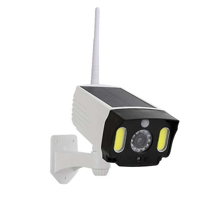 Solar Motion Sensor Light,dummy Camera Waterproof Camera Outdoor Indoor Street Spotlight Lamp Garde