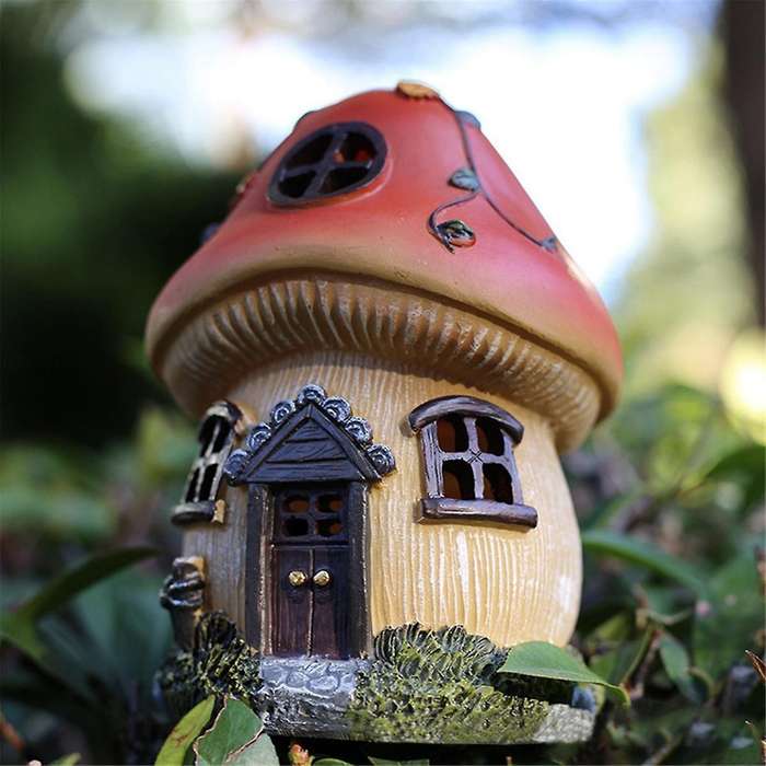 Solar Mushroom Lights for Garden Decor, Waterproof Outdoor Mushroom Fairy Lamp for Christmas Hallow