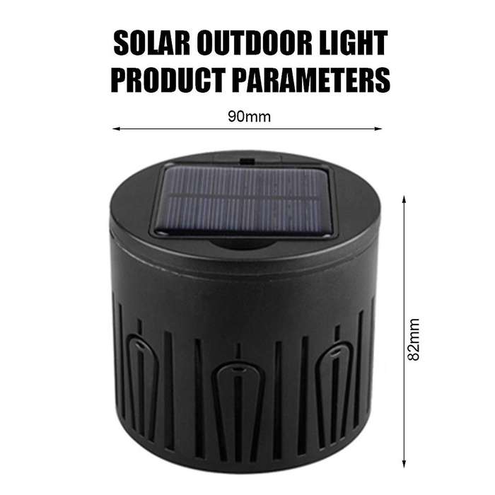 Solar Pathway Lights 6 Pack, Solar Deck Lights Solar Lights for Steps Decks Pathway Yard Stairs Fen