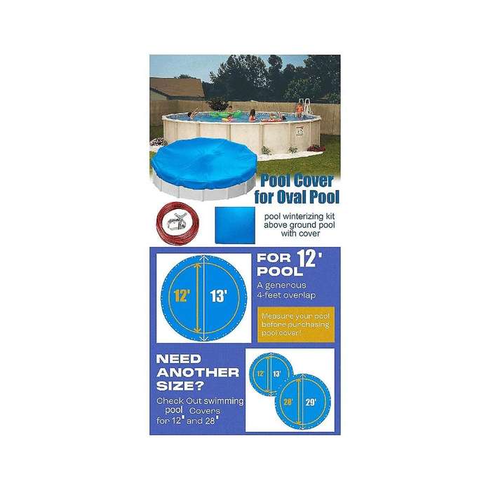 Solar Pool Cover for Above Ground Swimming Pools, 18 Feet Round Pool Warmers, Hot Tub Cover for Indo