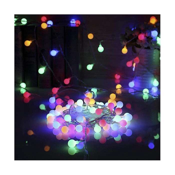 Solar String Lights 136 Led Fairy Lights with Remote Waterproof Solar Promise Color Light for Garden