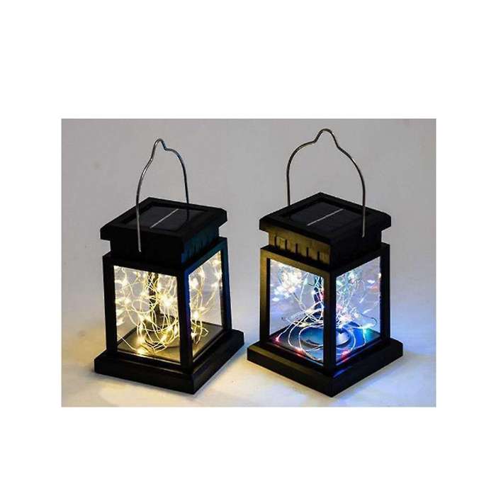 Solar Tent Light Outdoor Four Colors Light Yard Decorations Waterproof Garden Christmas Led Lawn La
