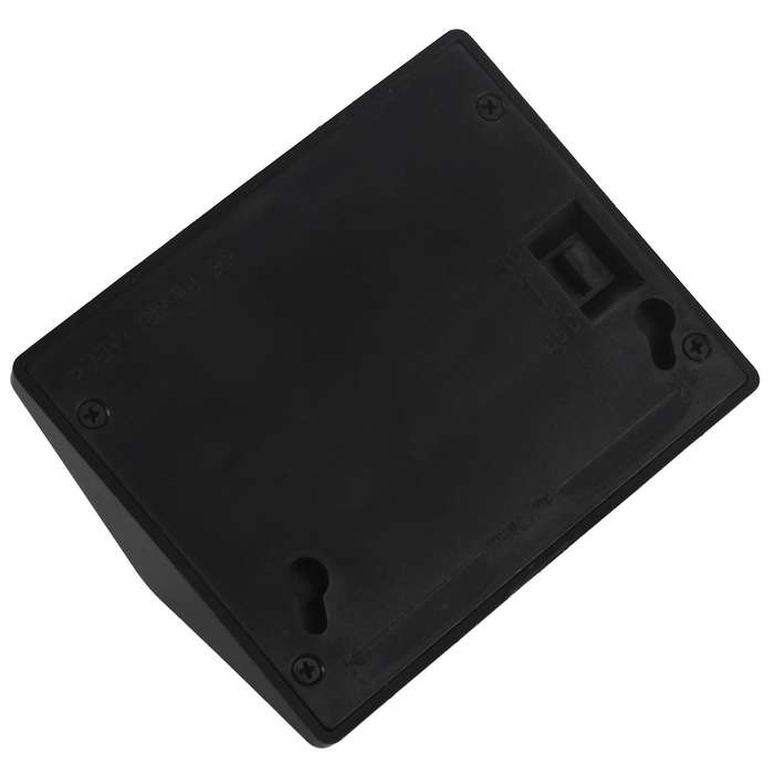 Solar Wall Light 6 Led Smart Human Body Induction Lawn Light Outdoor Garden Wall Sensor Light Black+
