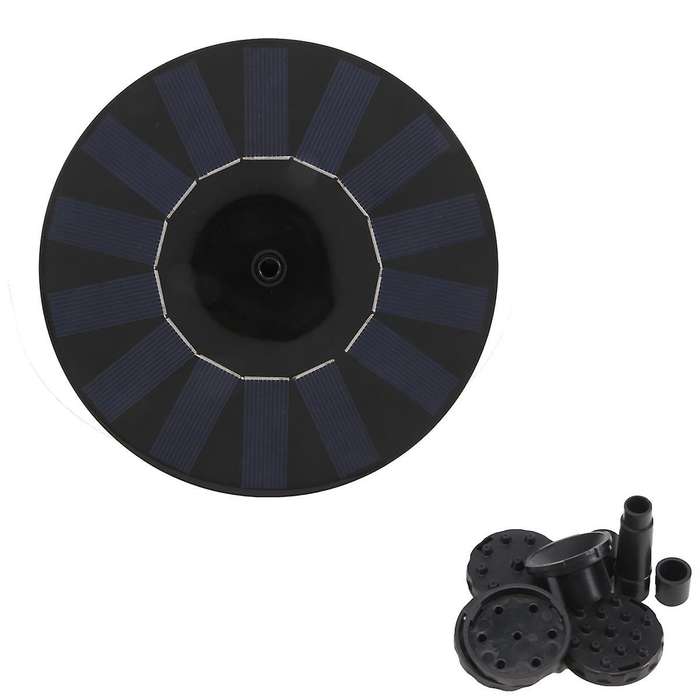Solar Water Fountain Pool Pond Waterfall Fountain Garden Decoration Outdoor Bird Bath Solar Powered