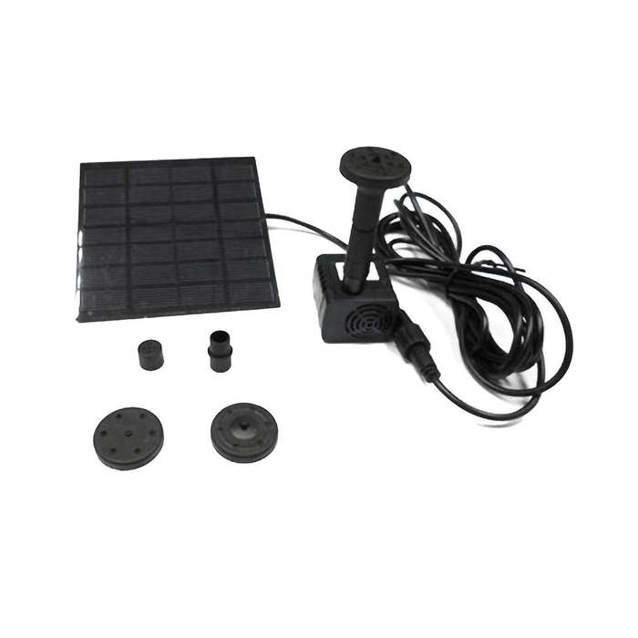 Solar Water Pump Solar Panel Fountain Pump Pool Pond Garden Water Sprinkler Sprayer for Bird Bath P