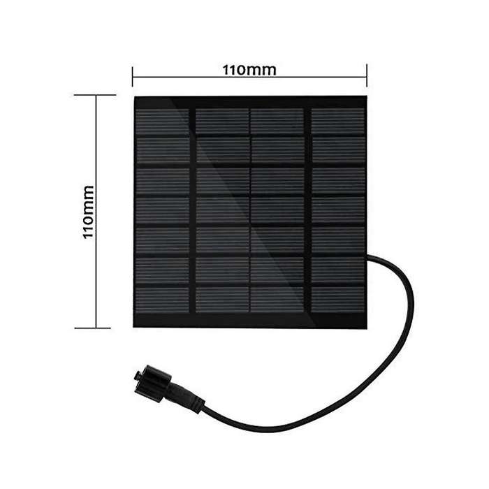 Solar Water Pump Solar Panel Fountain Pump Pool Pond Garden Water Sprinkler Sprayer for Bird Bath P