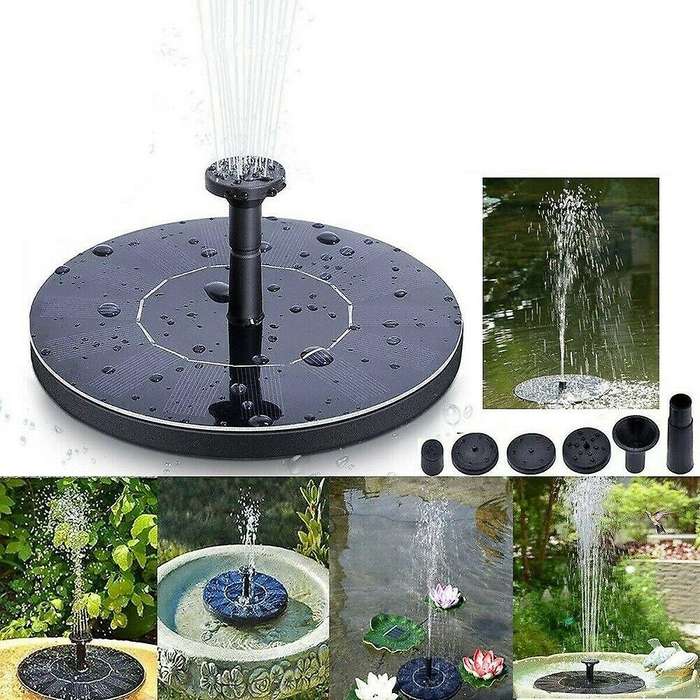 Solar Water Pump Fountain Outdoor Fountain for Garden Decoration