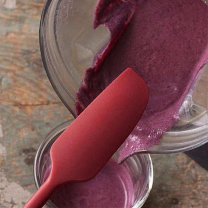 Spade Knife Batter Stirring Knife Baking Tool Cake Cream Spatula Silicone Spatula 3 Piece Set