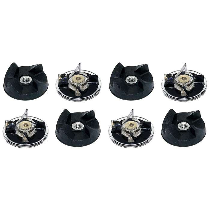 Spare Replacement Parts 4Pcs Base Gear 4Pcs Blade Gear Blender Juicer Parts for Magic 250W MB 1001 M