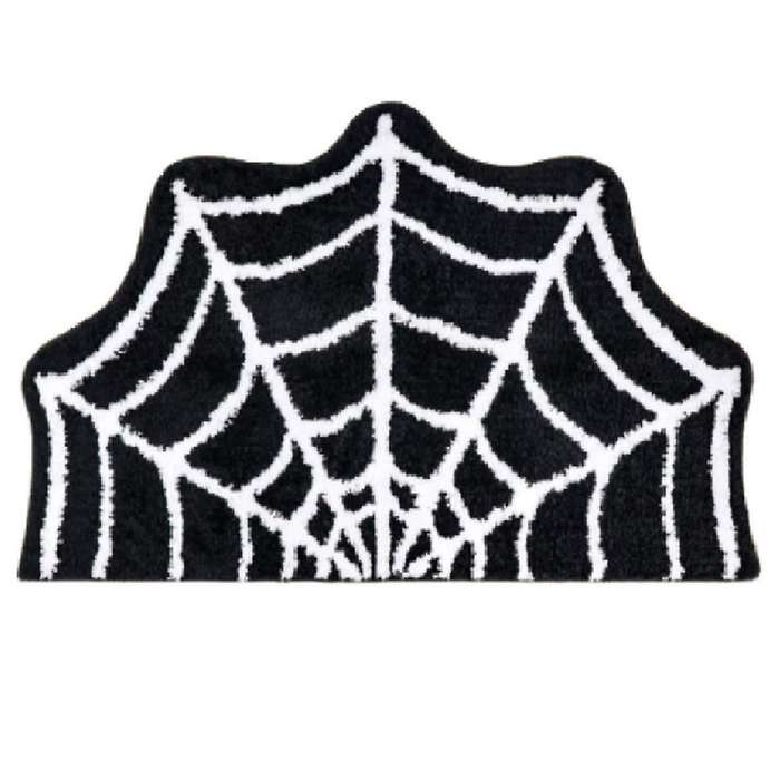 Spider Web Bath Mat Halloween Bath Mat Non- Rugs Spiderweb Rug Doormat Floor Mat Carpet Rug Home Ba