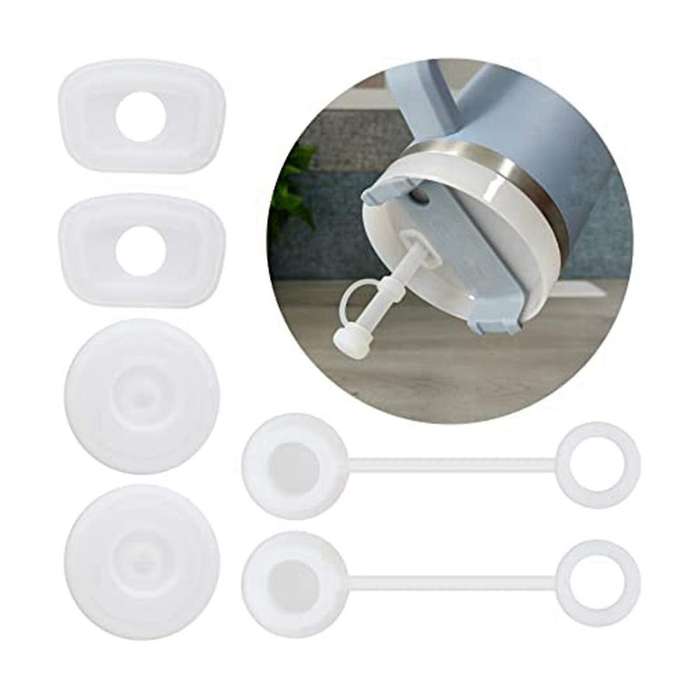Spill Proof Stopper, for 2.0 40oz/ 30oz, Including 2 Straw Cover Cap, 2 Spill Stopper and 2 Leak St