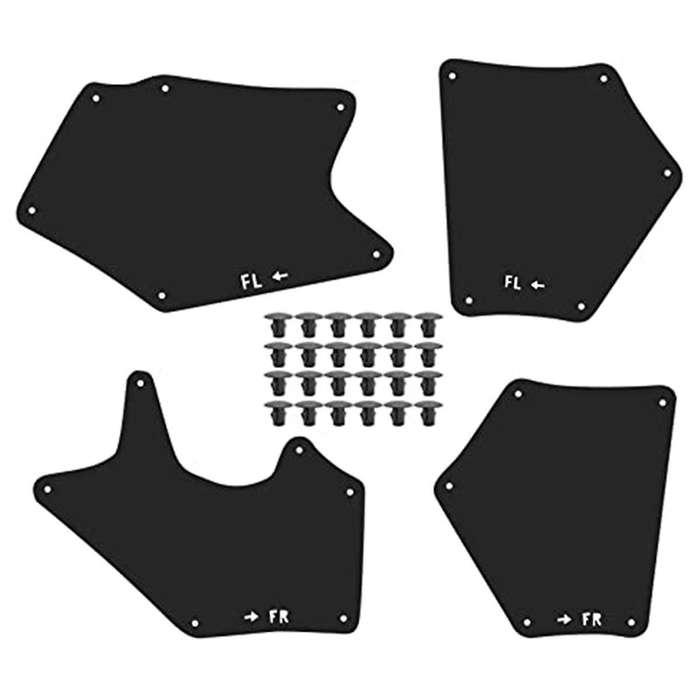 Splash Apron Seal Set for Sequoia 53737-0c030 53736-0c030 Mud Flaps Liner Replacement Mudflaps