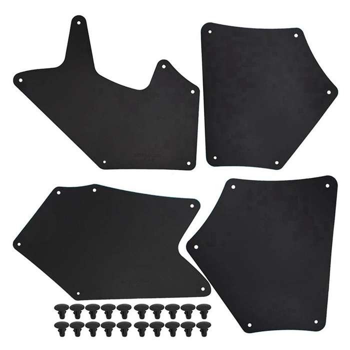 Splash Apron Seal Set for Sequoia 53737-0c030 53736-0c030 Mud Flaps Liner Replacement Mudflaps
