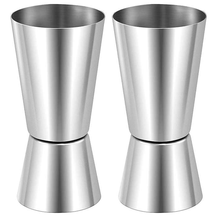 Spirit Measures 25ml/50ml, Shot Measure Drinks Jigger Craft Dual Drinks Measuring Cup for Party Win