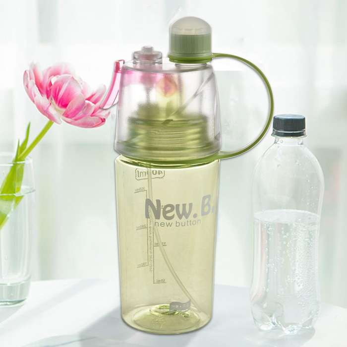 Sport Bottle Spray Bottle Bicycle Spray Water Gym Beach Bottle Leak-Proof Drinking Cup Sports Portab