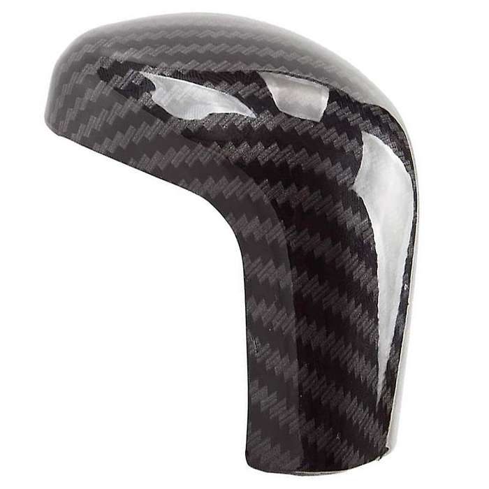 Sport Style Carbon Fiber Print Auto Gear Shift Knob Cover Trim for Toyota Camry 2018-2020 Avalon Co