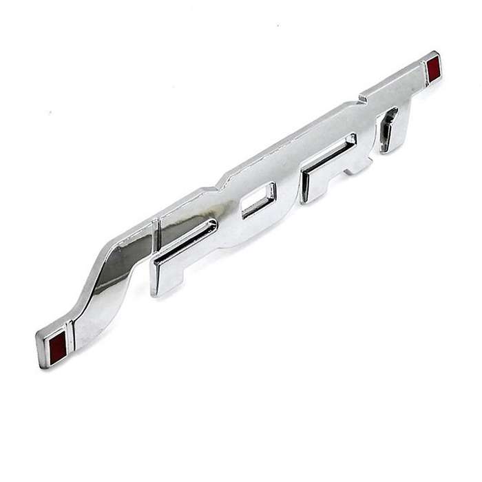 SPORT Logo Emblem Car Trunk Badge 3D Sticker Metal Decal Accessory Silver