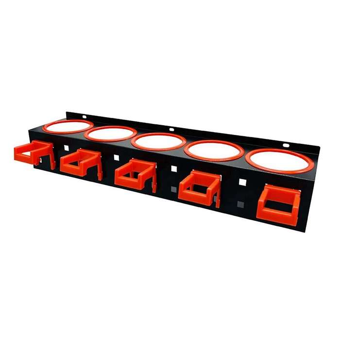 Sprays Bottle Storage Rack Mounted Bracket with Hooks Accessories Sprays Can Organizer Display Hangi