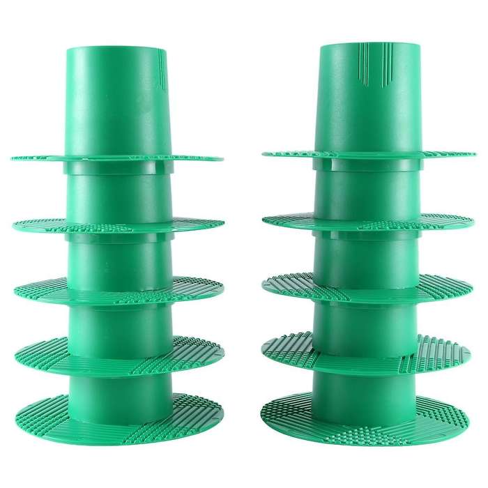 Sprinkler Head Protection (10-pack) Sprinkler Donut, Lawn Sprinkler Guard, Plastic Donuts for Sprin