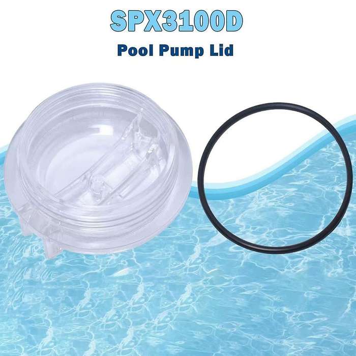 Spx3100d Thread Strainer Cover Replacement with O Ring for Super Ii Pool Pump Lid and Chlorine & Br