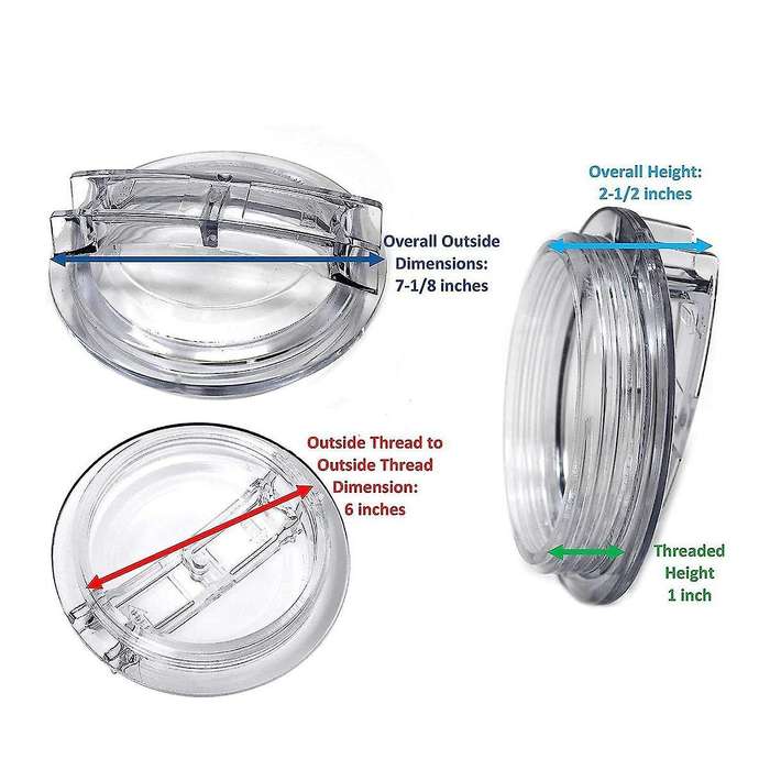 Spx3100d Thread Strainer Cover Replacement with O Ring for Super Ii Pool Pump Lid and Chlorine & Br