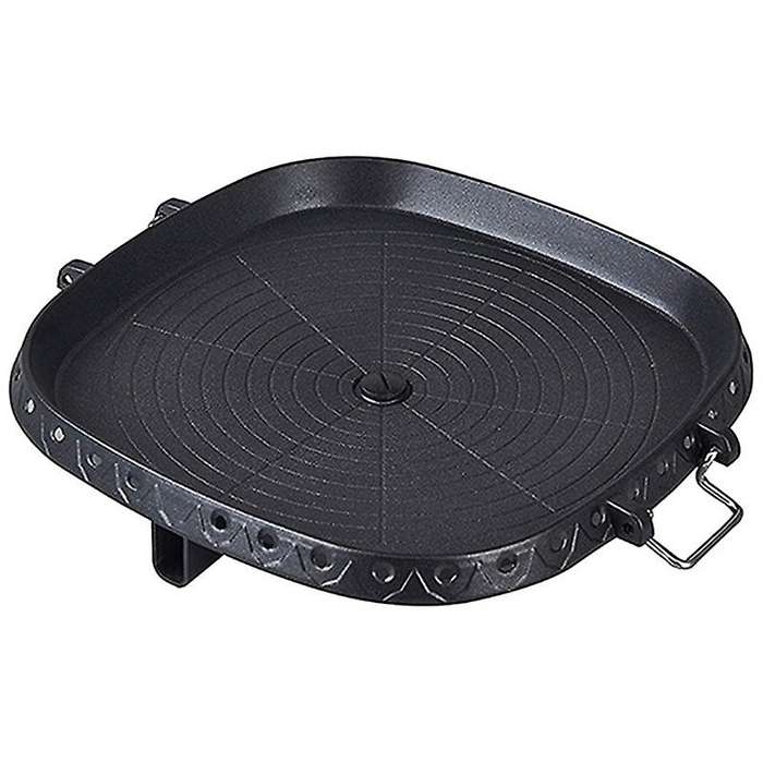 Square Nonstick Korean Grill Pan Barbecue Portable Hot Plate Stone Coating Household Outdoor Baking
