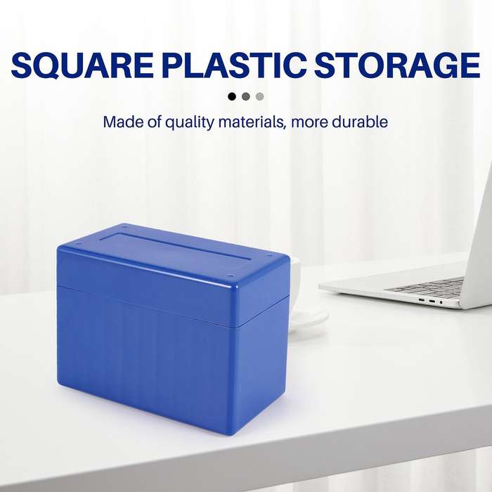 Square Plastic 10 Coin Capacity Holder Slab Storage Box Case Fit Compatible PCCB NGC