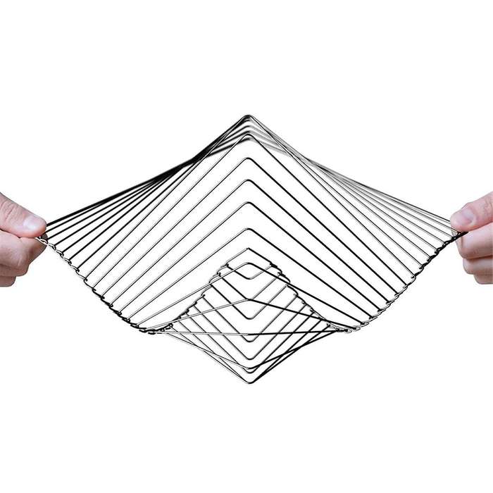 Square Wave The Mesmerizing Kinetic Wind Spinner Magical Calming Art Piece
