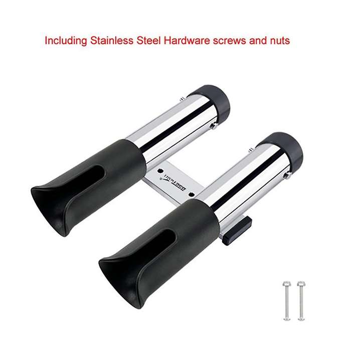 Stainless Steel 316 Boat Fishing Rod Rack Holder Portable Pole Tube Mount Bracket Socket Rack Access