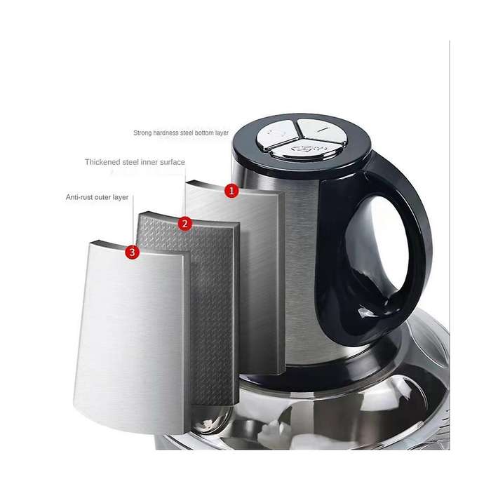 Stainless Steel 5l Electric Meat Grinder Multifunction Vegetable Fruit Food Processor Chopper Kitch