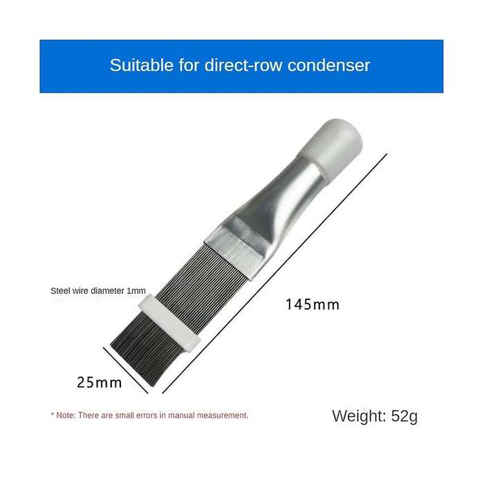 Stainless Steel Air Conditioner Restoration Comb Outside Unit Cleaning Tool Air Conditioner Fin Comb