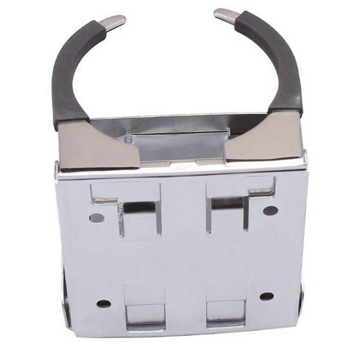 Stainless Steel Adjustable Folding Drink Holders Marine/Boat/Caravan/Car