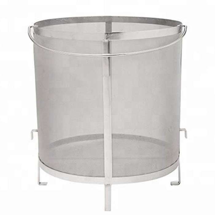 Stainless Steel Beer Wine House Home Brew Filter Basket Strainer Barware Bar Tools Filter Bag for Je
