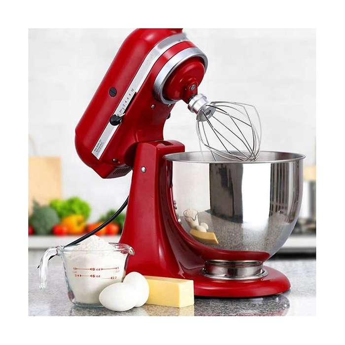 Stainless Steel Bowl Eggbeater for 4.5-5quart Tilt Head Stand Mixer for Mixer Bowl Dishwasher Safe