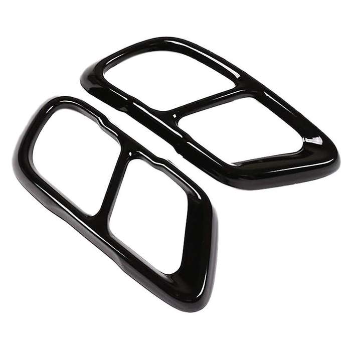 Stainless Steel Car Exhaust Muffler Pipe Cover Trim Tail Pipe Cover for  X5 G05 X7 G07 2019 2020 ( G