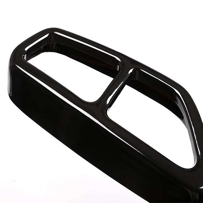 Stainless Steel Car Rear Dual Exhaust Muffler Pipe Cover Exhaust Muffler Panel for  5 Series G30 G3