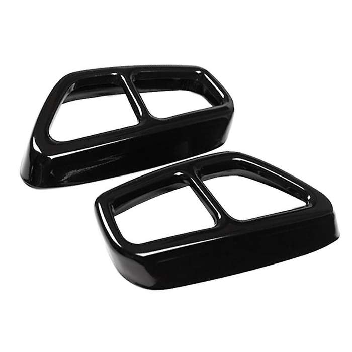 Stainless Steel Car Rear Dual Exhaust Muffler Pipe Cover Exhaust Muffler Panel for  5 Series G30 G3