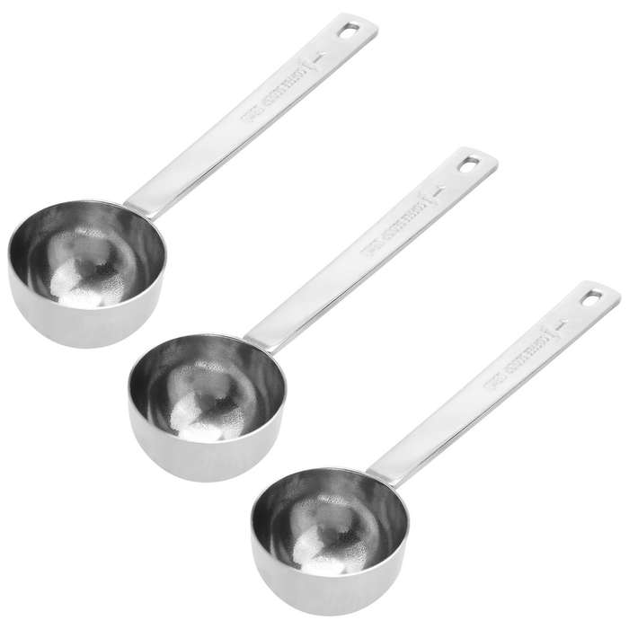 Stainless Steel Coffee Spoon Long Handle Coffee Measuring Spoon Metal 1 Tablespoon Coffee Spoon Cof