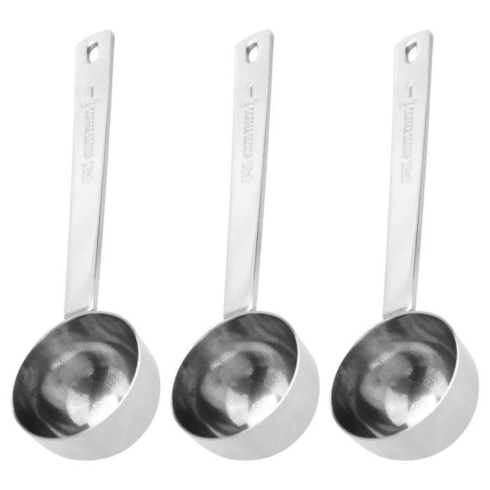 Stainless Steel Coffee Spoon Long Handle Coffee Measuring Spoon Metal 1 Tablespoon Coffee Spoon Cof