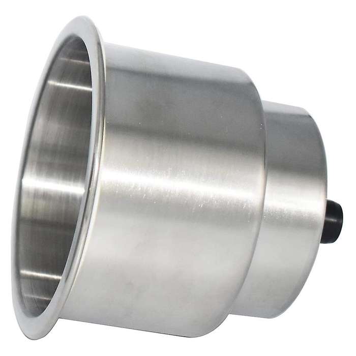 Stainless Steel Cup Drink Holder Insert with Drain for Marine Boat RV , 5PCS